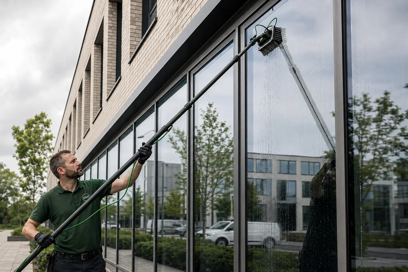 Professionelle Fassaden- und Glasreinigung